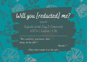 Graphic for 'Will you [redacted] me?'