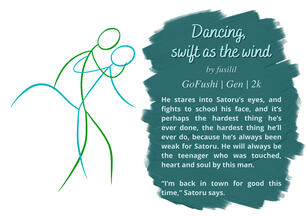 Graphic for 'Dancing, swift as the wind'